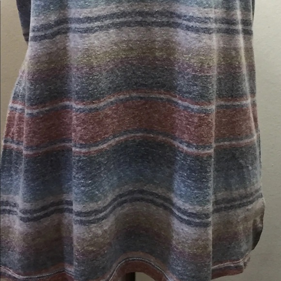 New True Religion Women Striped Tank Top Razor Back Blue Multicolour Small USA - Picture 6 of 9